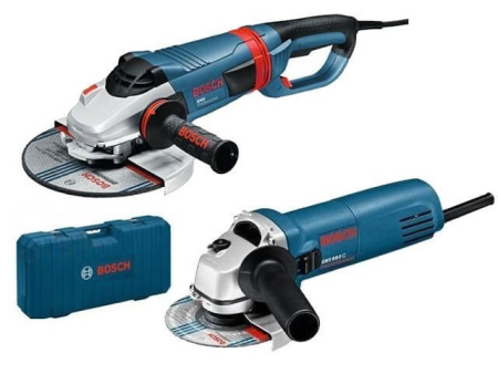 Углошлифмашина электрическая BOSCH GWS 24-230 LVI + GWS 850 C