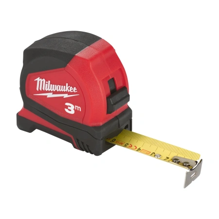 Рулетка Milwaukee Pro Compact 3м / ширина 16 мм 4932459591