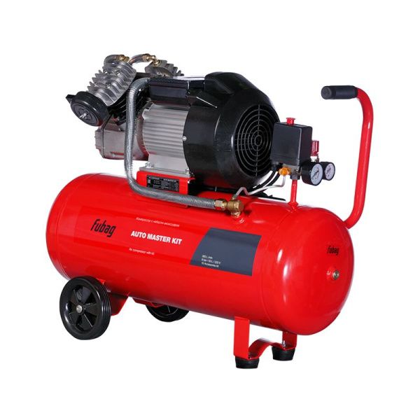 Компрессор масляный коаксиальный FUBAG AUTO MASTER KIT ( + 10 предметов) 641270