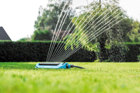 Дождеватель прямоугольный Cellfast OPTI IDEAL 263м² в комплекте с коннекторами и штуцером 52-570