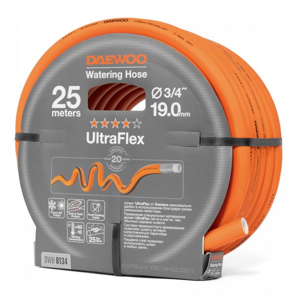 Шланг UltraFlex диаметр 3/4 " (19мм), длина 25м DAEWOO DWH 8134 DWH 8134