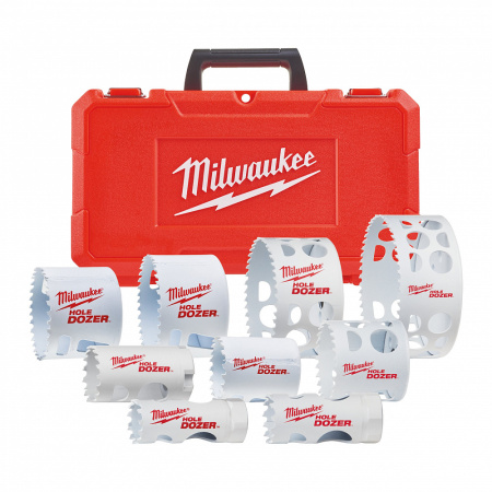 Hole Dozer™ Наборы биметаллических коронок с добавлением кобальта Holesaw Set no. 10 -13pc 4932472237