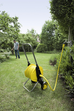 Тележка для шланга Karcher HT 3.420 (в комплекте) со шлангом 1/2" 2.645-166.0