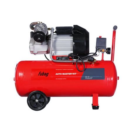 Компрессор масляный коаксиальный FUBAG AUTO MASTER KIT ( + 10 предметов) 641270