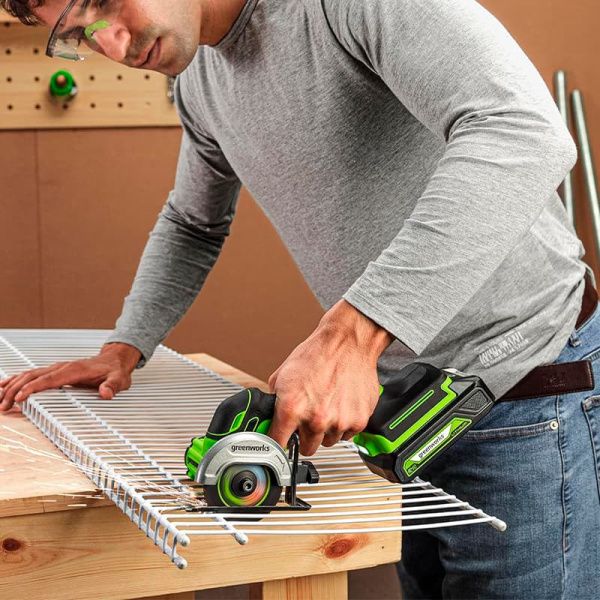 Углошлифовальная машина аккумуляторная Greenworks 24V 3402007