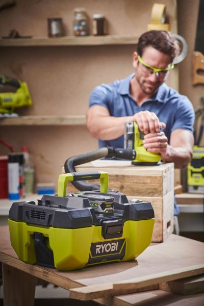 Пылесос Ryobi R18PV-0 ONE+ (без АКБ и ЗУ) 5133003786 Пылесос Ryobi R18PV-0 ONE+ (без АКБ и ЗУ) 5133003786
