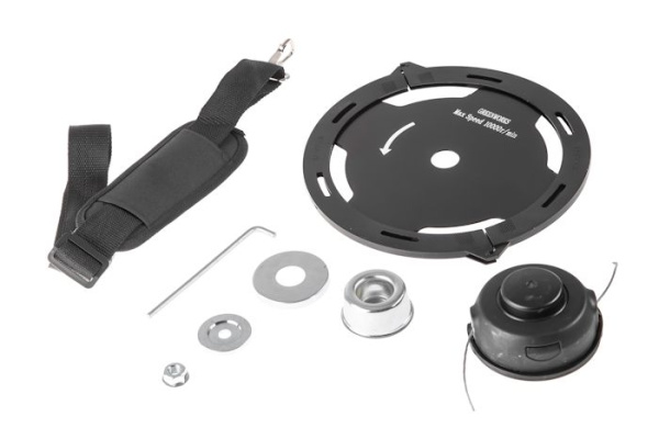 Триммер аккумуляторный Greenworks 40V GD40BC (1хАКБ 8Ач и ЗУ) 40см 1301507UH