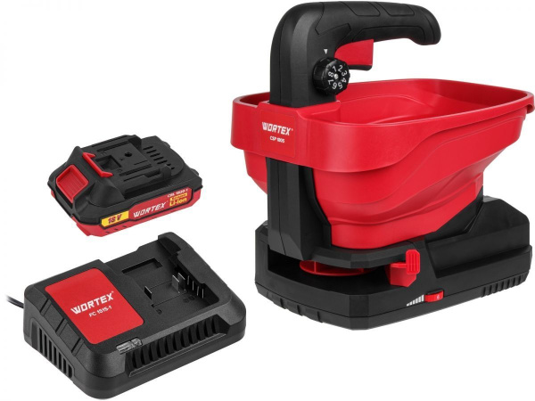 Разбрасыватель аккумуляторный WORTEX CSP 1805 1334495 Разбрызгиватели-сеялки