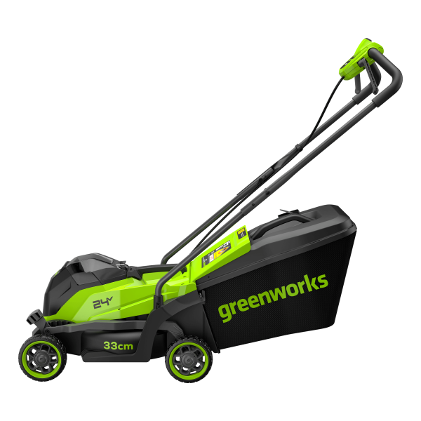 Газонокосилка аккумуляторная Greenworks 24V GD24LM331 2520607UB Газонокосилки и сенокосилки
