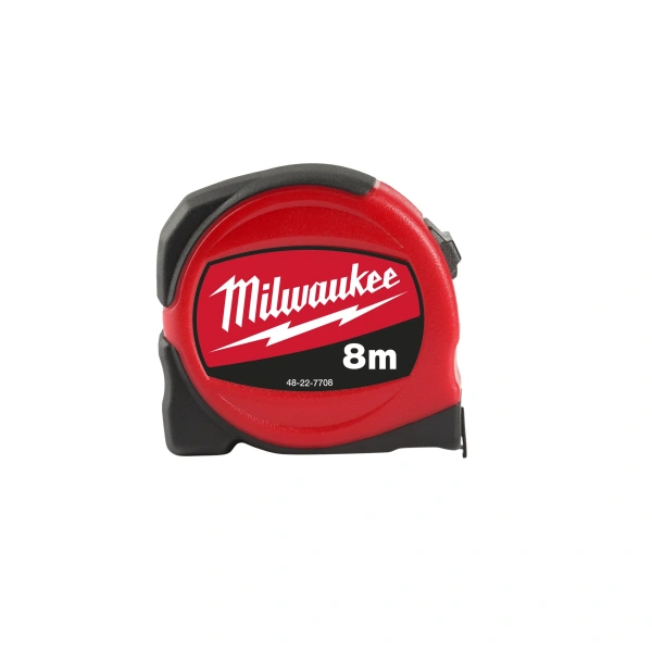 Рулетка Milwaukee Compact Slim 8м / ширина 25 мм 48227708