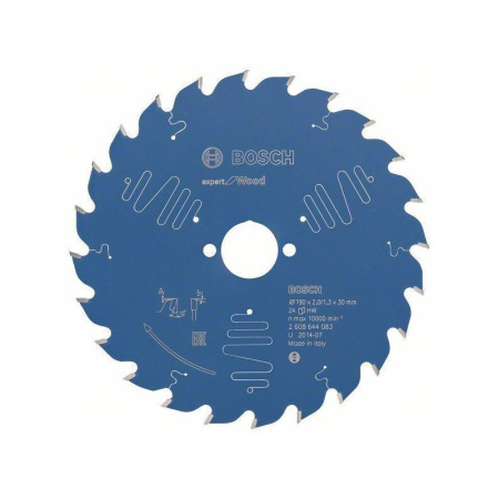 Пильный диск по дереву Bosch Expert for Wood 190x30x2/1.3x24T 2608644083
