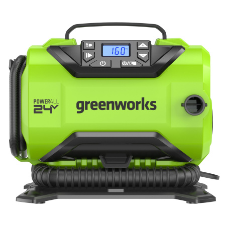 Компрессор автомобильный аккумуляторный Greenworks ACG301 24V/12V (без АКБ и ЗУ) 3400807