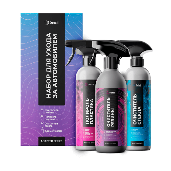 Набор для ухода за автомобилем Detail Adapted Series DT-0586