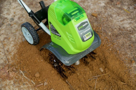 Культиватор аккумуляторный Greenworks 40V G40TL (без АКБ И ЗУ) 27087 Культиваторы