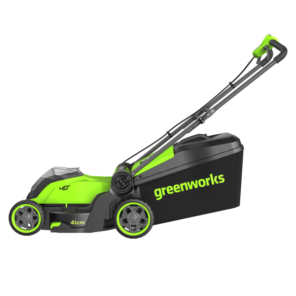 Газонокосилка аккумуляторная Greenworks 40V GD40LM411 (без АКБ и ЗУ) 2521007 Газонокосилки и сенокосилки