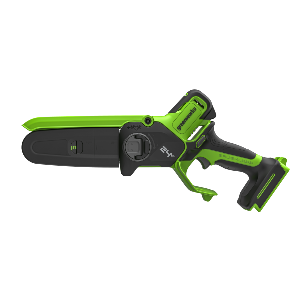 Цепная мини пила аккумуляторная Greenworks 24V GD24CS15 (без АКБ и ЗУ) 2010107 Цепные пилы