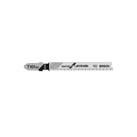 Пилка BOSCH для лобзика T 101 BIF Special for Laminate (в упаковке 5 шт.)
