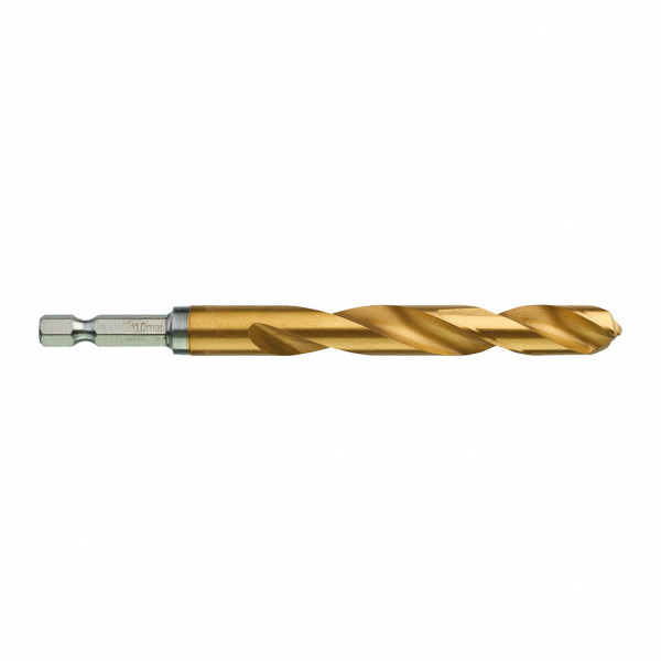 Сверла по металлу Shockwave HSS-G Tin Red Hex. Shockwave HSS-G TiN Red Hex 11 mm - 1 pc 48894725