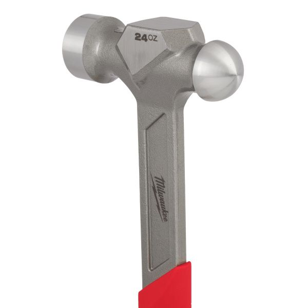 Стальной молоток Milwaukee с шаровидным бойком 680 g Ball Peen Hammer 4932492347 Стальной молоток Milwaukee с шаровидным бойком 680 g Ball Peen Hammer 4932492347