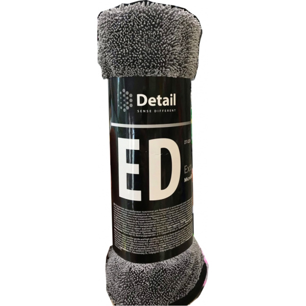 Микрофибровое полотенце для сушки кузова Detail ED "Extra Dry", 50х60 см DT-0226