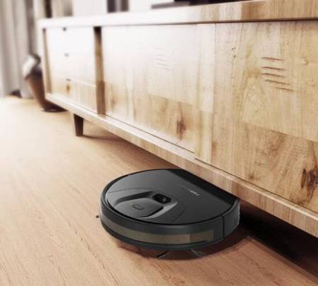 Робот-пылесос Tesvor T8 (Черный) + Бак для воды T8WT