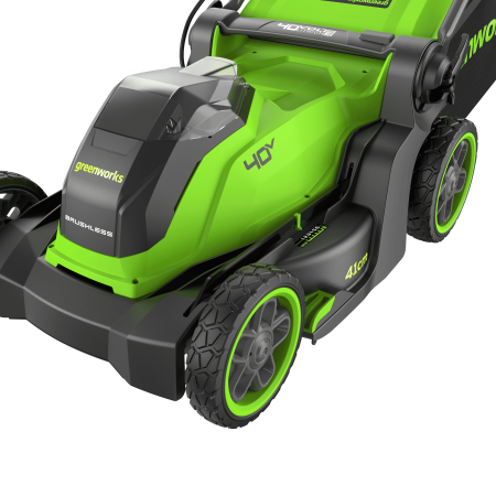 Газонокосилка аккумуляторная Greenworks 40V GD40LM411 (без АКБ и ЗУ) 2521007 Газонокосилки и сенокосилки
