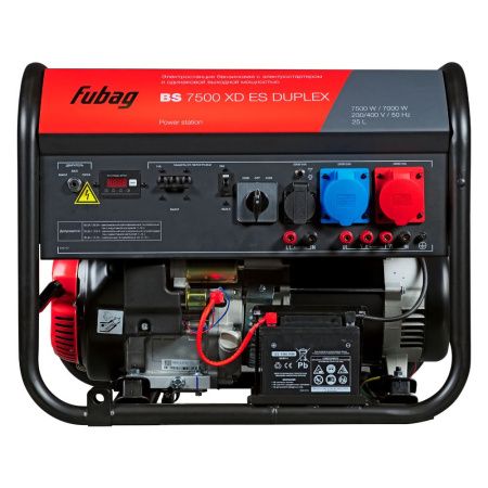 Генератор бензиновый FUBAG BS 7500 XD ES Duplex 46712