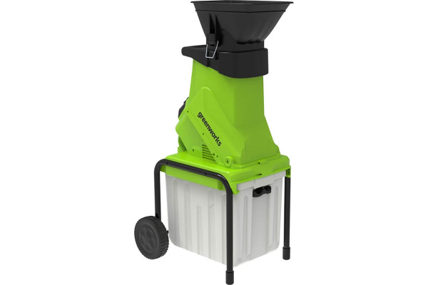 Измельчитель садовый электрический Greenworks GACSB 2206707 Садовые измельчители