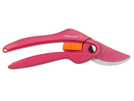 Секатор плоскостной Fiskars Inspiration Ruby 1003657