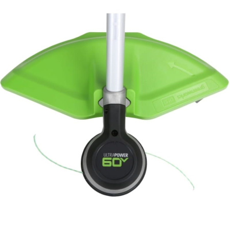Триммер аккумуляторный Greenworks 60V GD60LTK4 (1хАКБ 4Ач и ЗУ) 40см 2108307UB