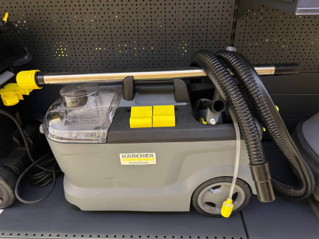 Аппарат для чистки ковров Karcher Puzzi 10/1 (нет коробки, запаян бак, б/у) 1.100-130.1