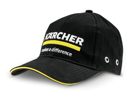 Кепка с логотипом Karcher, чёрная 0.017-529.0