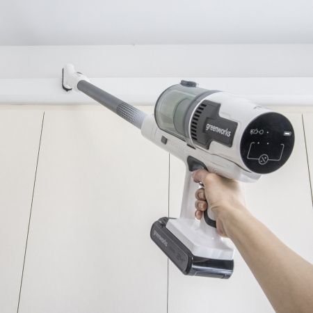 Пылесос вертикальный аккумуляторный Greenworks 24V SV24360 (1х АКБ и ЗУ) 4702107UB