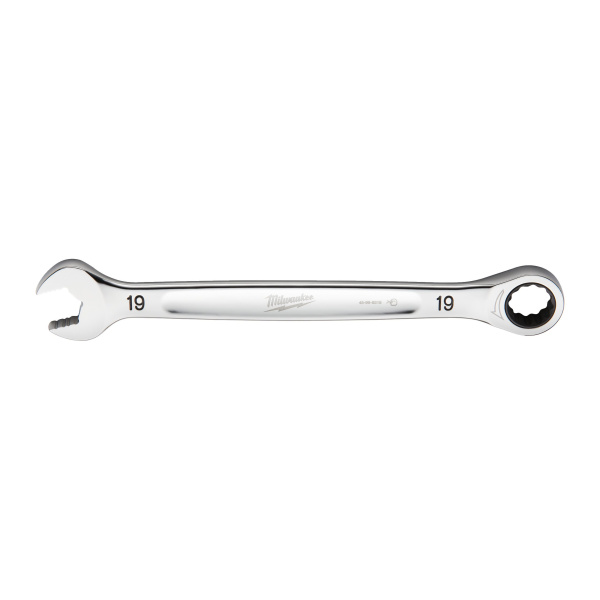 Комбинированный ключ Milwaukee 19 мм Maxbite с трещоткой 4932471512 Комбинированный ключ Milwaukee 19 мм Maxbite с трещоткой 4932471512