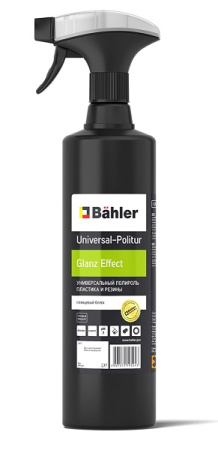 Универсальный полироль пластика и резины глянцевый Bahler Universal-Politur Glanz Effect 1л