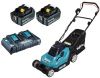 Газонокосилка аккумуляторная Makita DLM 382 PM2 DLM382PM2 Газонокосилки и сенокосилки