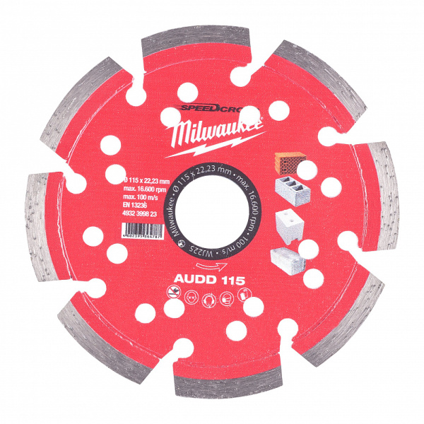 Алмазные диски Speedcross AUDD AUDD 125 4932399824