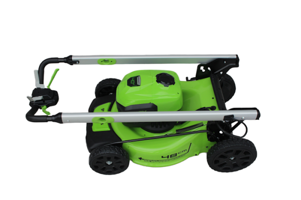 Газонокосилка аккумуляторная Greenworks 40V GD40LM48SP (1хАКБ 8 Ач и ЗУ) 48 см самоходная 2517407UH Газонокосилки и сенокосилки