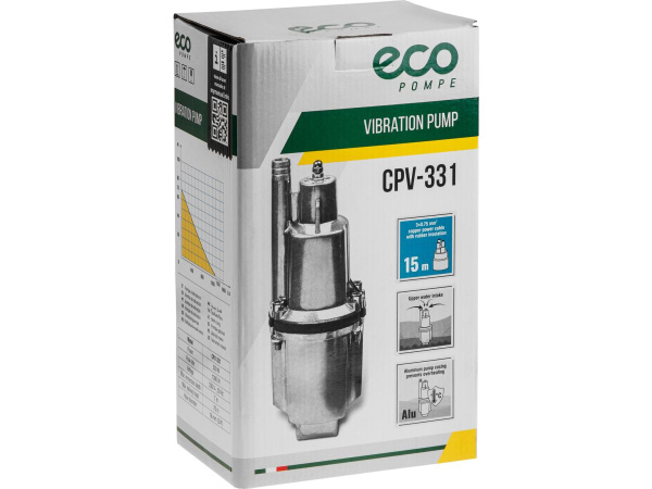 Насос вибрационный ECO CPV-331 (15м, верхний забор)  EC4213-4