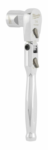 Трещотка шарнирная Milwaukee со шпинделем 1/4" - 140 мм 4932479648