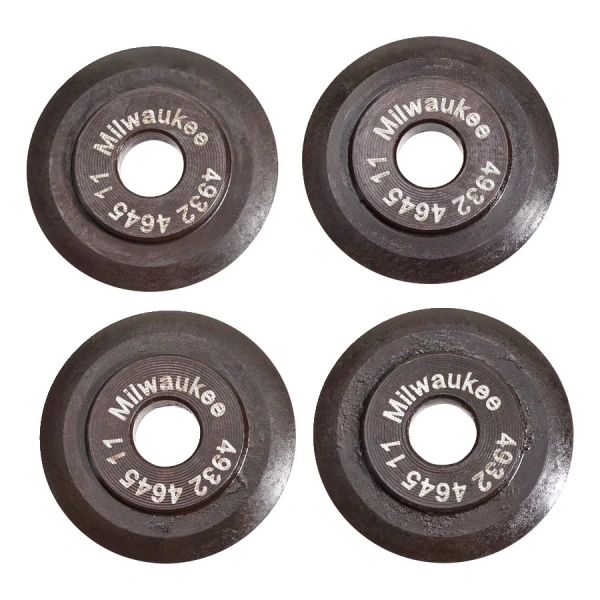 Ролики по нержавеющей стали для ручных труборезов Milwaukee (4 шт. ) 4932464511 Ролики по нержавеющей стали для ручных труборезов Milwaukee (4 шт. ) 4932464511
