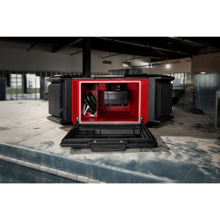 Аккумуляторное радио DAD+/зарядное устройство Milwaukee M18 PRCDAB+-0 PACKOUT с Bluetooth 4933472112 Радиоприемники