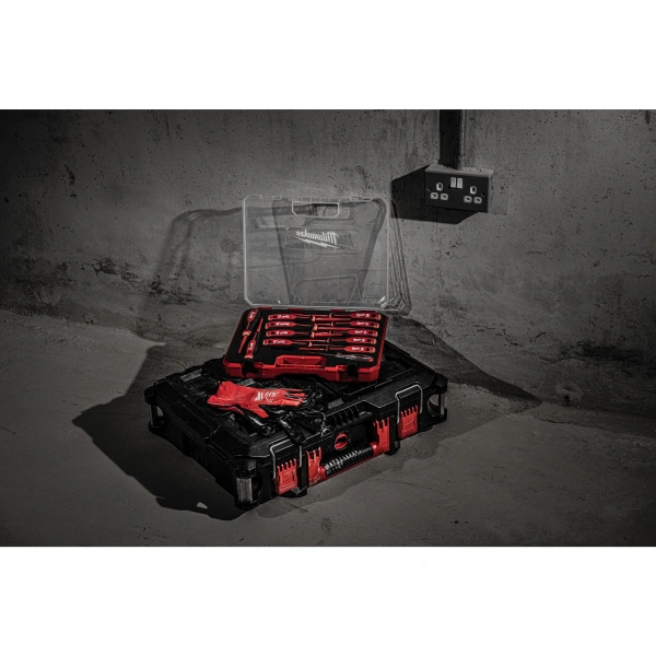 Набор трехгранных отверток Milwaukee, диэлектрических (изолированных) VDE (PZ1, PZ2, SL3, SL4, тестер напряжения) (5 шт.) (замена для 4932464066) 4932478737