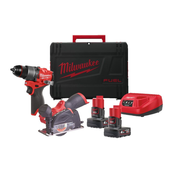 Набор аккумуляторных инструментов Milwaukee M12 FPP2G2-402X 4933480592