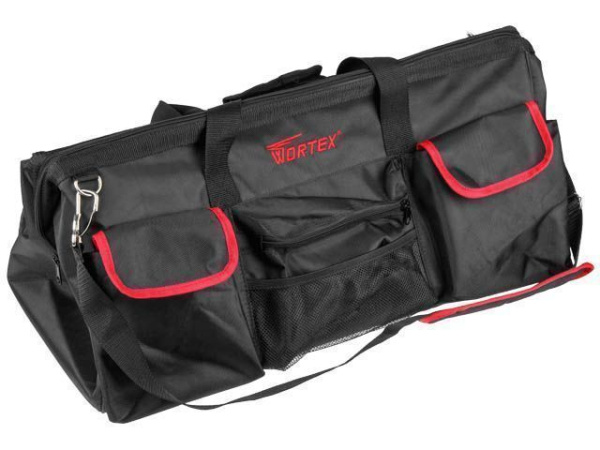 Сумка для инструмента WORTEX BA 2560 нейлон, 600х300x300 мм, вес до 25 кг (Общее кол-во отсеков: 18) 323201