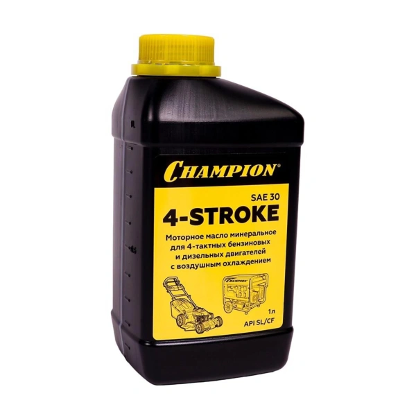 Масло минеральн. 4-х такт. CHAMPION SAE 30 (0,6л) 952851