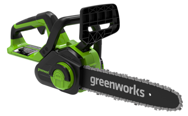 Цепная пила аккумуляторная Greenworks 40V G40CS30IIK2 (1xАКБ 2Ач и ЗУ) 30см  Цепные пилы