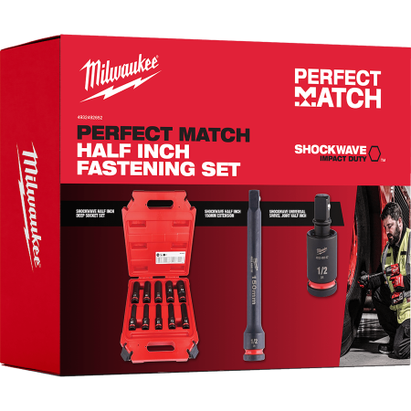 Barcelona Promo набор с головками SHOCKWAVE 1/2" 4932492652