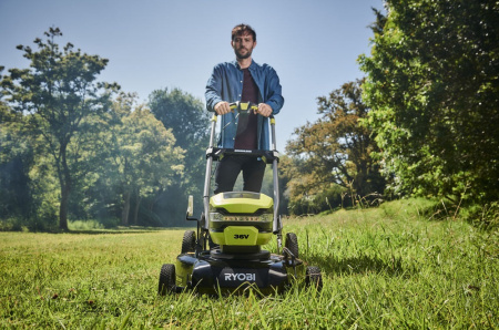 Газонокосилка аккумуляторная Ryobi RY36LMMX51A-140 5133004591 Газонокосилки и сенокосилки