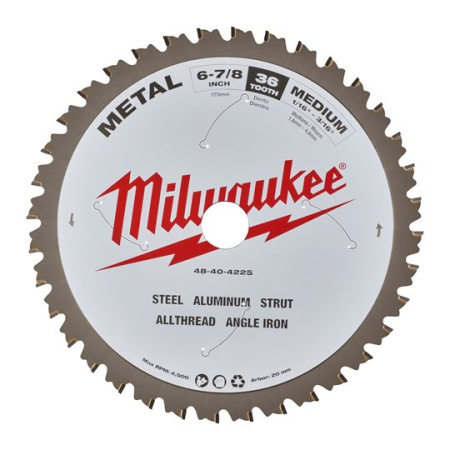 Пильный диск Milwaukee CSB P M 174x20x1.6x36 - 1 pc 48404225